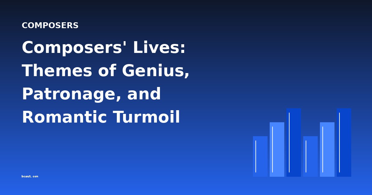 Composers' Lives: Themes of Genius, Patronage, and Romantic Turmoil