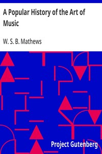 Cover of A Popular History of the Art of Music From the Earliest Times Until the Present — Reading Companion