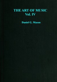 Cover of The art of music, Vol. 04 (of 14) — Text and Context