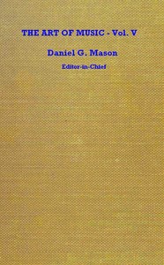Cover of The art of music, Vol. 05 (of 14) — Reading Notes