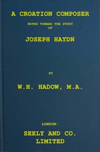 Cover of A Croatian composer — Context and Discussion
