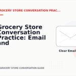 Grocery Store Conversation Practice: Email and Message Examples