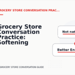Grocery Store Conversation Practice: Softening Direct Sentences